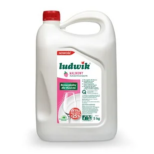 Płyn do mycia naczyń Ludwik malinowy 5 kg - Płyny do naczyń - miniaturka - grafika 1