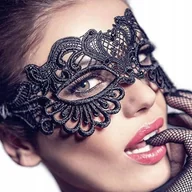 Akcesoria do bielizny - Opaska Na Oczy Maska BDSM Gadżety Erotyczne Fetysz Gra Wstępna - miniaturka - grafika 1