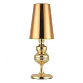 Lampy stojące - Lampa stołowa QUEEN ZŁOTA 18 cm MT-8046-18 gold - Step Into Design - miniaturka - grafika 1