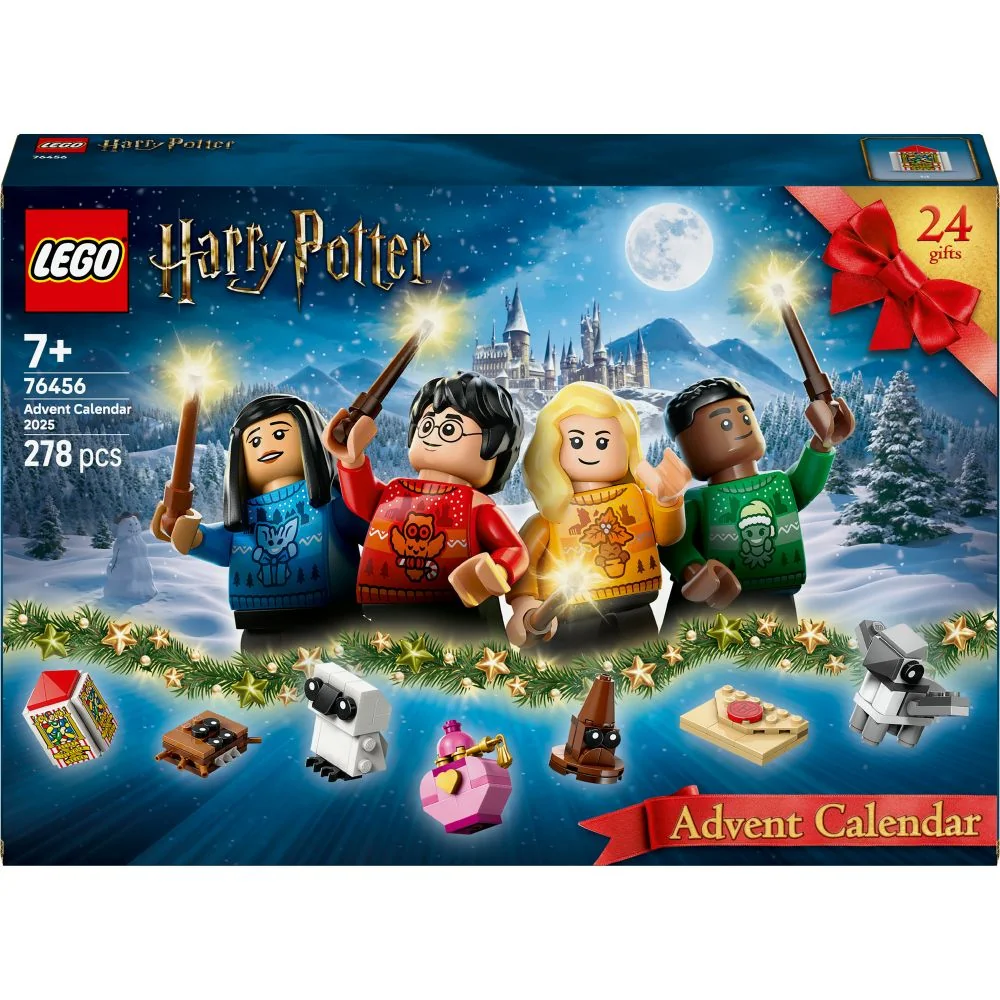 LEGO Harry Potter - Kalendarz adwentowy święta hogwart figurki ZESTAW LEGO PREZENT DLA FANA/FANKI HARREGO POTTERA