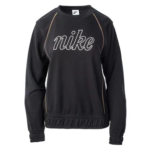 Damska Bluza NIKE W NSW IC FLC TOP CE DQ6244-010 – Czarny - Bluzy damskie - miniaturka - grafika 1