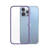 Etui i futerały do telefonów - PanzerGlass Obudowa dla telefonów komórkowych ClearCaseColor na Apple iPhone 13 Pro 0337) Purpurowy/przezroczysty - miniaturka - grafika 1