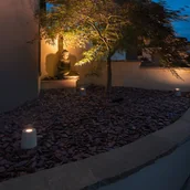 Lampy ogrodowe - SLV Concreto reflektor podłogowy IP65 GU10 okrągły - miniaturka - grafika 1