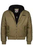 Kurtki męskie - Lonsdale Kurtka męska Ballindean, olive/black, L - miniaturka - grafika 1