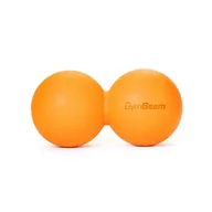 Akcesoria do masażu - Akcesorium do masażu GymBeam DuoRoll Orange - miniaturka - grafika 1