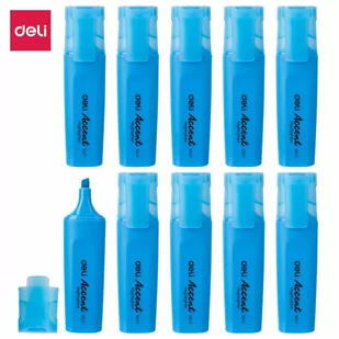 Zakreślacz Deli s621 końcówka 1-5mm niebieski - Zakreślacze - miniaturka - grafika 1