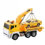 Samochody i pojazdy dla dzieci - Laweta z dźwigiem Maksik - miniaturka - grafika 1