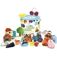 Zabawki sensoryczne - Gra sensoryczna - rozpoznawanie przez dotyk Farma, Vilac - miniaturka - grafika 1