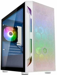 Silverstone Fara H1M Pro Micro-ATX Tempered Glass - biała - Obudowy komputerowe - miniaturka - grafika 1