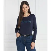 Bluzki damskie - GUESS Bluzka | Regular Fit - miniaturka - grafika 1