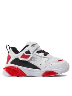 Champion Sneakersy Wave B Td Low Cut Shoe S32777-CHA-WW007 Biały - Buty dla chłopców - miniaturka - grafika 1