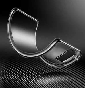Clear Color case żelowy pokrowiec etui z metaliczną ramką Samsung Galaxy A72 4G czarny - Etui i futerały do telefonów - miniaturka - grafika 8