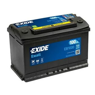 Akumulator EXIDE 12V 100Ah 720A EB1000  w 24 h. Do 100 dni na zwrot. 100 tys. Klientów. - Akumulatory samochodowe - miniaturka - grafika 1