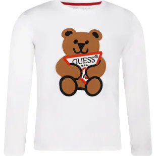 Guess Longsleeve | Regular Fit - Koszulki dla chłopców - miniaturka - grafika 1