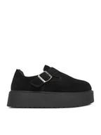 Buty dla dziewczynek - Badura Półbuty EO HY669015S-1 Czarny - miniaturka - grafika 1