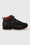 Buty trekkingowe męskie - Helly Hansen buty skórzane THE FORESTER męskie kolor czarny 10513 - miniaturka - grafika 1