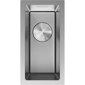 Zlewozmywaki - Mexen Trixo zlewozmywak stalowy 1-komorowy 230 x 440 mm, inox - 6411221000-01 - miniaturka - grafika 1