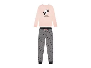 Bielizna nocna - Piżama damska z kolekcji Disney (XS (32/34), Różowy/ szary) - grafika 1