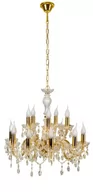 Lampy sufitowe - Maria Teresa CANDELLUX 12 Lampa wisząca złota 30-94608 - miniaturka - grafika 1