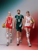 Koszulki męskie - 4F Koszulka meczowa replika z możliwością personalizacji męska 4F x Polska Siatkówka - zielona 3XL - miniaturka - grafika 1