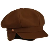 Czapki dla dzieci - Czapka Newsboy Camilla by Mayser, jasnobrązowy, M (56-57 cm) - miniaturka - grafika 1