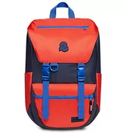 Plecaki - Invicta Plecak - JOLLY X, Czerwony/Niebieski - Kieszeń na PC 15,6'' - Podróże i wypoczynek - 27 LT - dla mężczyzn kobiet - 100% z recyklingu, Czerwony, Taglia unica, Casual - miniaturka - grafika 1