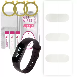 3x Folia hydrożelowa MATOWA do Garett Fit 7 - apgo Smartwatch Hydrogel MATTE Protection Ochrona na ekran smartwatcha - Akcesoria do smartwatchy - miniaturka - grafika 1