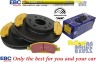 Tarcze hamulcowe - Przednie klocki YellowStuff + tarcze hamulcowe 330mm EBC seria PREMIUM Cadillac Escalade AWD 2009-2020 - miniaturka - grafika 1