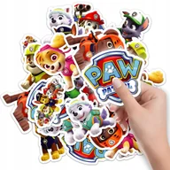 Szkolne artykuły papiernicze - NAKLEJKI ETYKIETY NA ZESZYT NALEPKA Z POSTACIAMI PSI PATROL PAW WZORY 10SZT - miniaturka - grafika 1