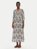 Sukienki - Fransa Sukienka letnia 20613512 Beżowy Regular Fit - miniaturka - grafika 1