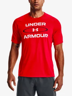 Koszulka męska Under Armour  Tech 2.0 WM Graphic SS-RED L - Koszulki męskie - miniaturka - grafika 1