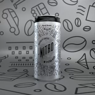 Hard Beans Nitro Extra Kick 200 ml - Soki i napoje niegazowane - miniaturka - grafika 1