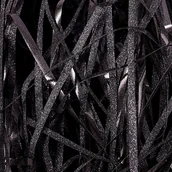 Akcesoria do pakowania - Wypełniacz do pudełek prezentów paczek ozdobny czarny błyszczący 100 g - miniaturka - grafika 1