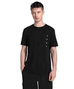 M TAD TECH Triblend Tee PUMA Czarna - Koszulki męskie - miniaturka - grafika 1