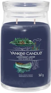 Yankee Candle Signature Lakegront Lodge Świeca Duża 567g - Świece - miniaturka - grafika 1