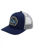 Czapki damskie - Quiksilver Męska czapka Trucker Niebieska One Size - miniaturka - grafika 1