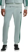 Spodnie sportowe męskie - Adidas Spodnie męskie adidas Essentials 3-Stripes Fleece miętowe KD4836 XL - miniaturka - grafika 1