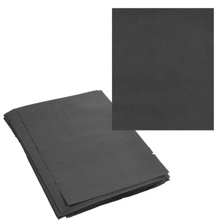 Papier nacinany plaster miodu czarny 30x25