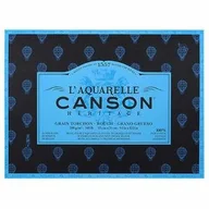 Podobrazia, bloki, papiery - Blok Do Akwareli 23X31 300G 20K Canson Heritage Rough Grain - miniaturka - grafika 1