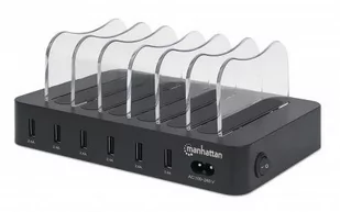 Manhattan Stacja ładująca 6-Portowa USB-A 102254 - Huby USB - miniaturka - grafika 2