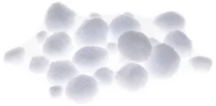 Brewis Pompon białe POM04 10.15.20.25 VB8119 - Zabawki kreatywne - miniaturka - grafika 1