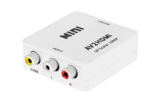 Cabletech Konwerter sygnału gniazdo AV - CHINCH CVBS + AUDIO - gniazdo HDMI LEC-KOM0983 - Części i akcesoria do laptopów - miniaturka - grafika 1