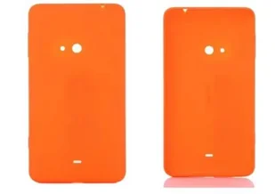 Klapka Baterii Plecki Do Nokia Lumia 625 Obudowa Pomarańczowa - Części serwisowe do telefonów - miniaturka - grafika 1