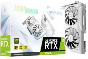 ZOTAC GeForce RTX 3060 Ti AMP Edition White - Karty graficzne - miniaturka - grafika 1