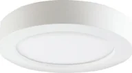 Lampy sufitowe - Lampa sufitowa Orno CITY LED 12W, oprawa downlight, natynkowa, okrągła, 780lm, 3000K, biała, wbudowany zasilacz LED,AD-OD-6057WLX3 - miniaturka - grafika 1
