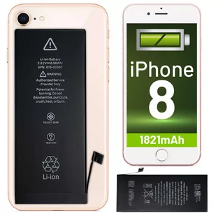 Bateria wymienna do telefonu do Apple iPhone 8 8G 1821mAh A1863 A1905 - Baterie i akcesoria - miniaturka - grafika 1