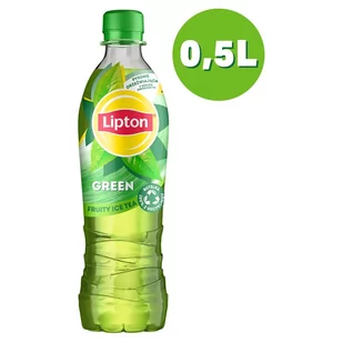 Lipton Ice Tea Green Napój niegazowany 500 ml - Soki i napoje niegazowane - miniaturka - grafika 1