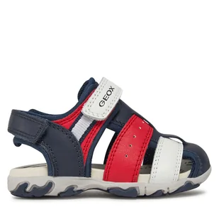 Sandały Geox B Sandal Flaffee Boy B4559B 08515 C0735 M Granatowy - Buty dla chłopców - miniaturka - grafika 1