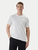 Koszulki męskie - Calvin Klein T-Shirt LV04LF209G Biały Regular Fit - miniaturka - grafika 1