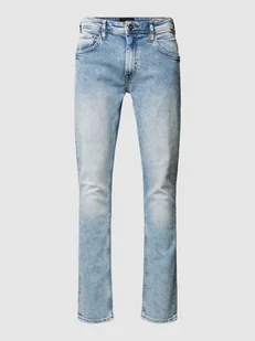 Jeansy o kroju slim fit z 5 kieszeniami model ‘Twister’ - Spodnie męskie - miniaturka - grafika 1